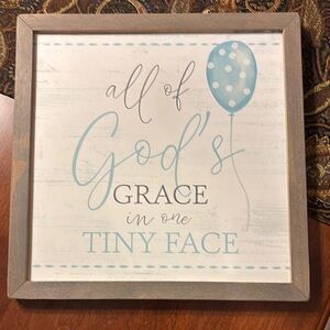 NWT Baby Room Inspirational Wall Art